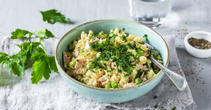 Nudelsalat mit Mayonnaise