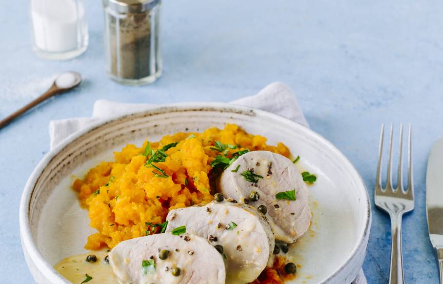 Schweinefilet mit Pfeffersoße im Monsieur Cuisine | ZauberMix