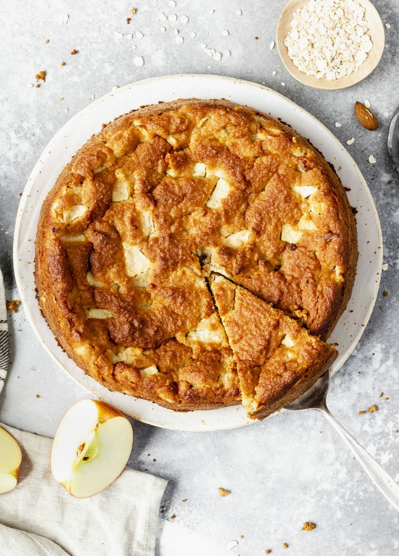 Apfelkuchen Saftig Und Vegan Mit Dem Monsieur Cuisine | ZauberMix