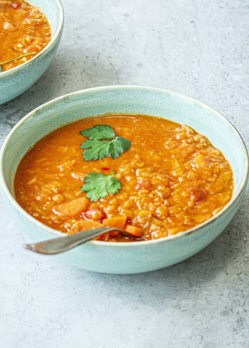 Rote-Linsen-Kokos-Suppe | ZauberMix